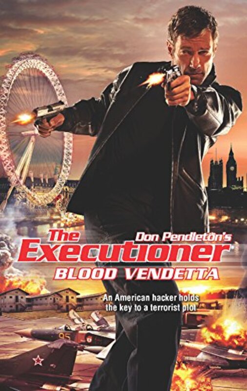 Book cover for "Blood Vendetta" by Don Pendleton