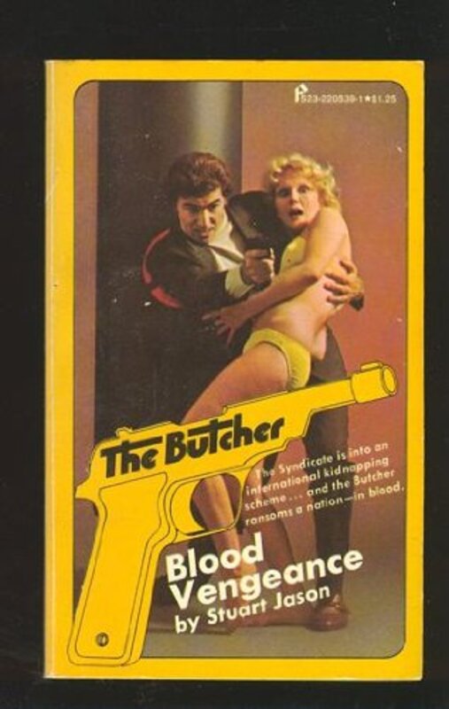 Book cover for "Blood Vengeance" by Stuart Jason