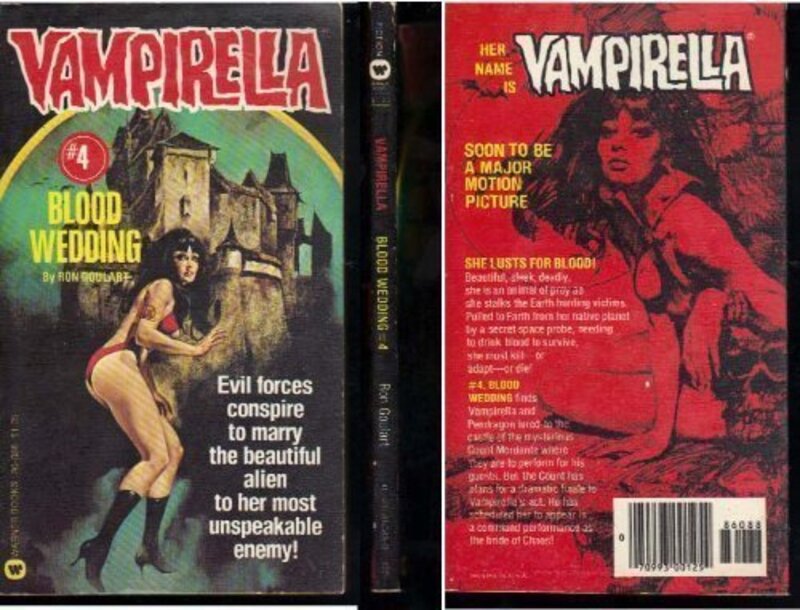 Book cover for "Blood Wedding" by Ron Goulart