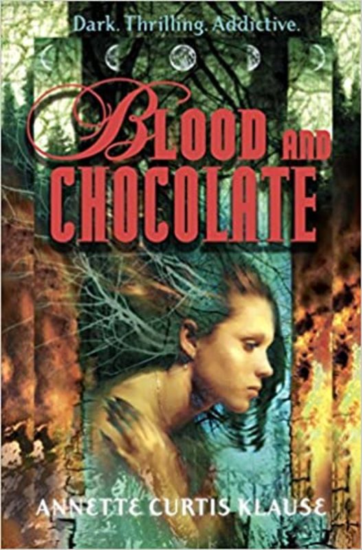 Book cover for "Blood and Chocolate" by Annette Curtis Klause
