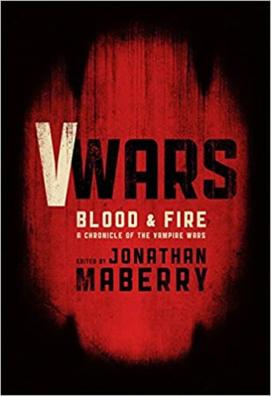 Book cover for "Blood and Fire" by Jonathan Maberry