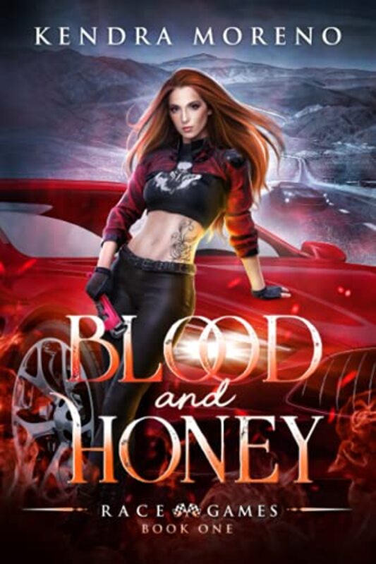 Book cover for "Blood and Honey" by Kendra Moreno