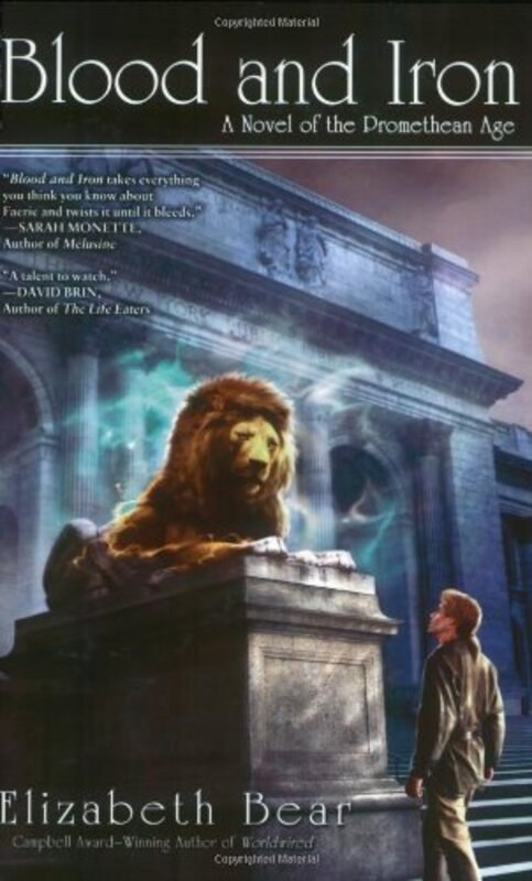 Book cover for "Blood and Iron" by Elizabeth Bear