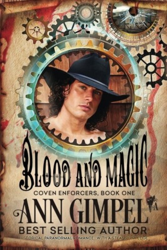Book cover for "Blood and Magic" by Ann Gimpel