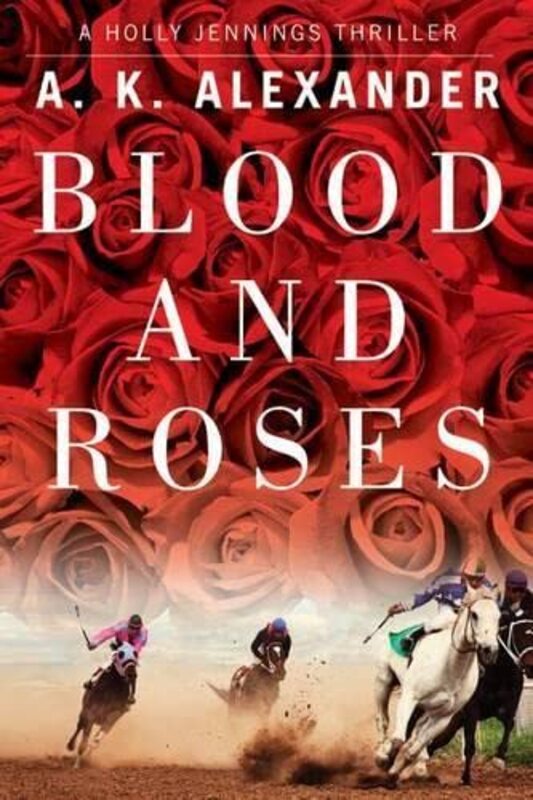 Book cover for "Blood and Roses" by Michele Scott