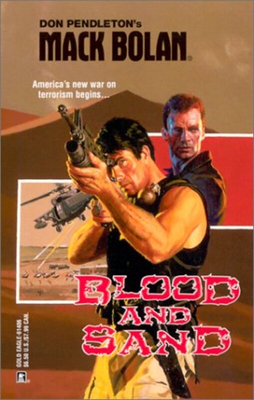 Book cover for "Blood and Sand" by Mike Newton