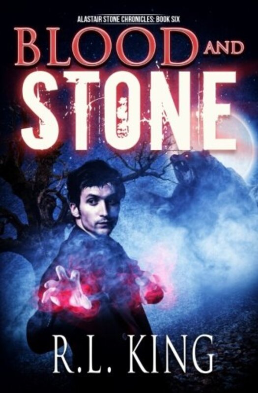 Book cover for "Blood and Stone" by RL King