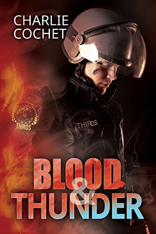 Book cover for "Blood and Thunder" by Charlie Cochet