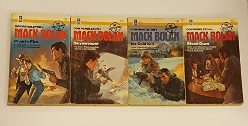Book cover for "Blood and Thunder" by Don Pendleton