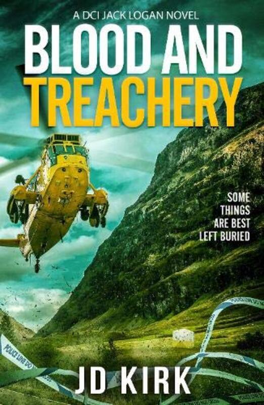 Book cover for "Blood and Treachery" by JD Kirk