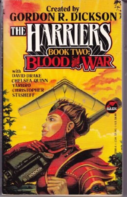 Book cover for "Blood and War" by Gordon R Dickson