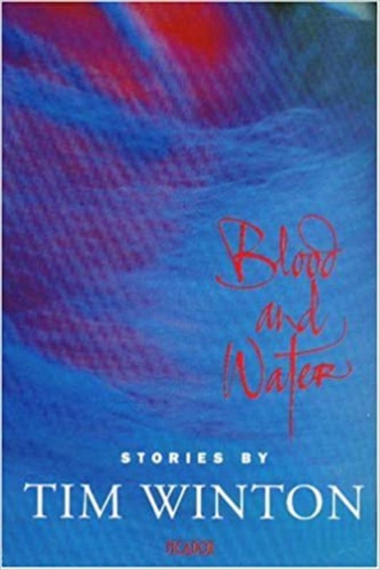 Book cover for "Blood and Water" by Tim Winton