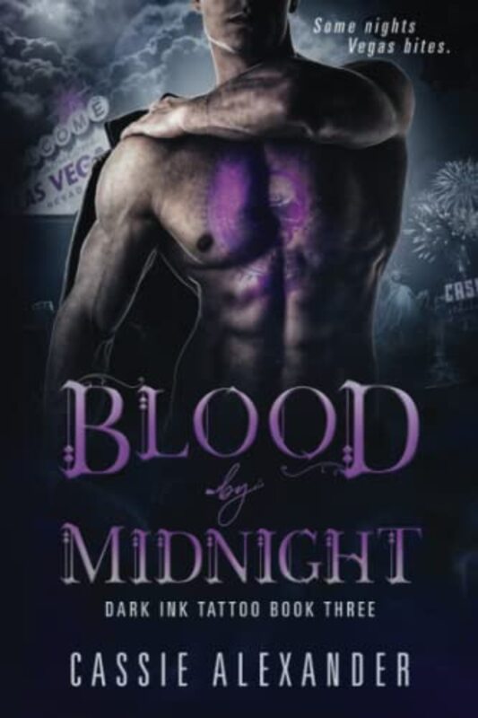 Book cover for "Blood by Midnight" by Cassie Alexander
