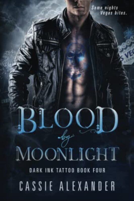 Book cover for "Blood by Moonlight" by Cassie Alexander