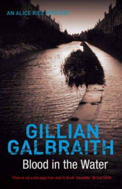 Book cover for "Blood in the Water" by Gillian Galbraith