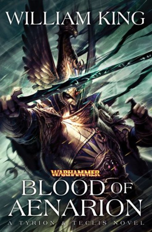 Book cover for "Blood of Aenarion" by William King