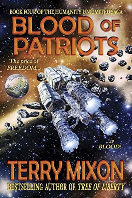 Book cover for "Blood of Patriots" by Terry Mixon