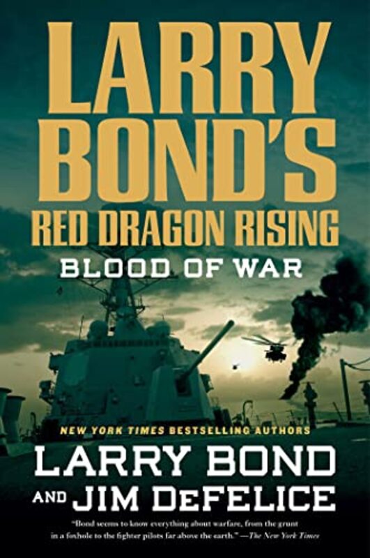 Book cover for "Blood of War" by Larry Bond