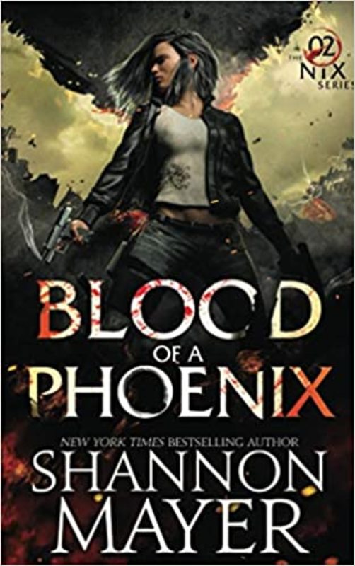 Book cover for "Blood of a Phoenix" by Shannon Mayer