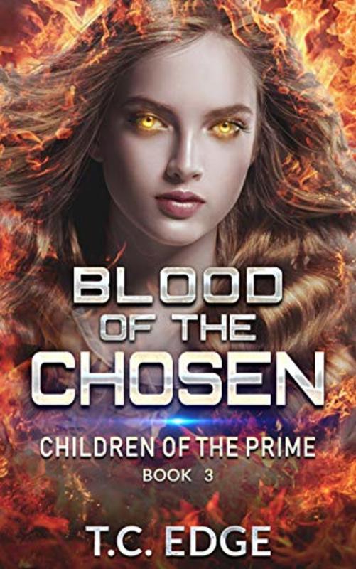 Book cover for "Blood of the Chosen" by TC Edge