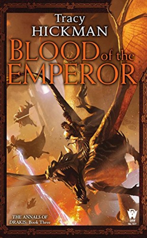 Book cover for "Blood of the Emperor" by Tracy Hickman
