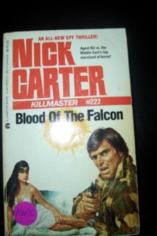 Book cover for "Blood of the Falcon" by Nick Carter