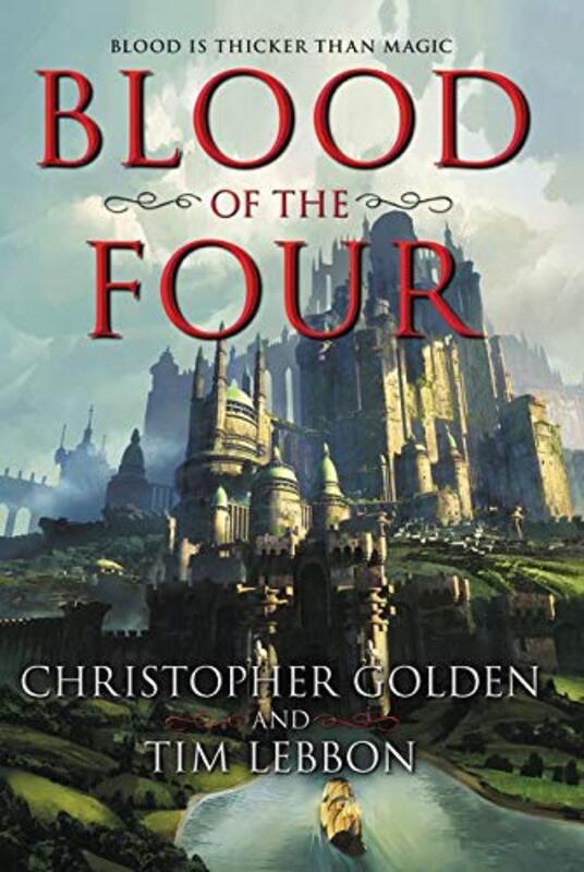 Book cover for "Blood of the Four" by Tim Lebbon