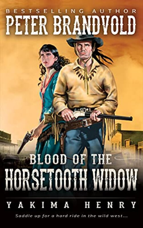 Book cover for "Blood of the Horsetooth Widow" by Peter Brandvold