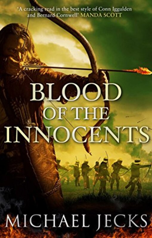 Book cover for "Blood of the Innocents" by Michael Jecks