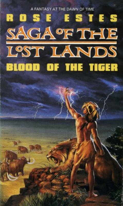 Book cover for "Blood of the Tiger" by Rose Estes