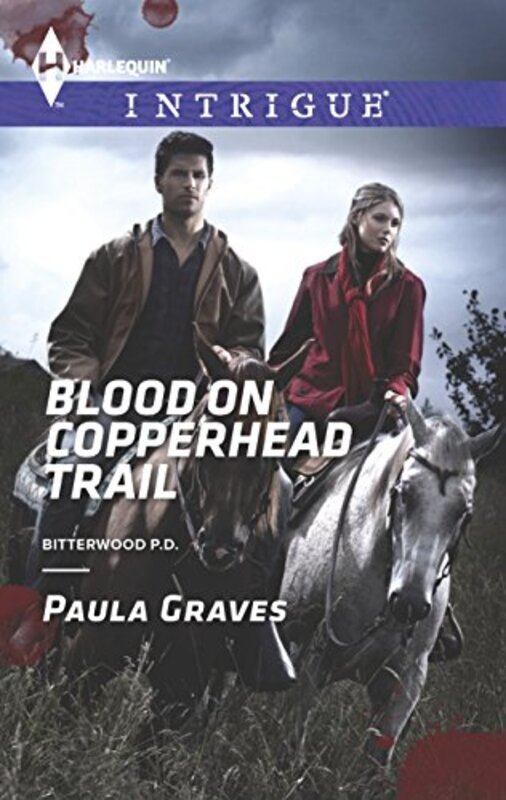 Book cover for "Blood on Copperhead Trail" by Paula Graves