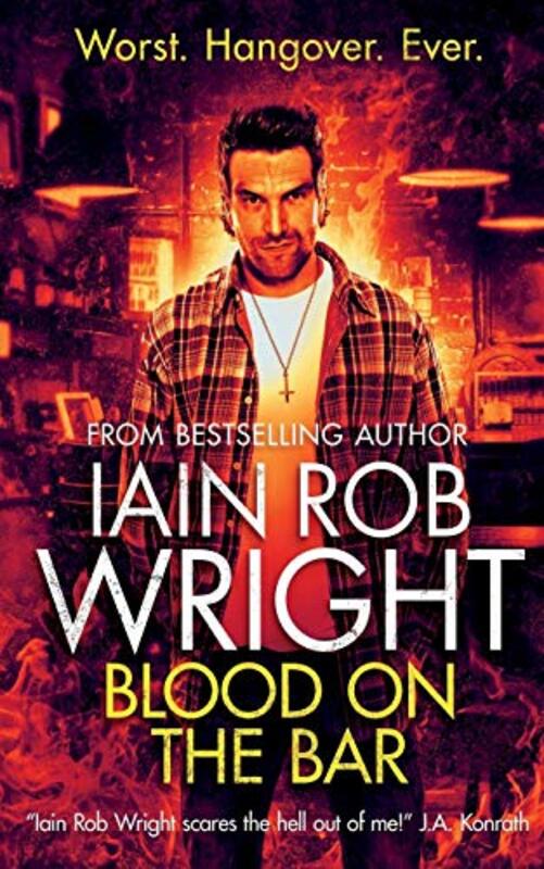 Book cover for "Blood on the Bar" by Iain Rob Wright