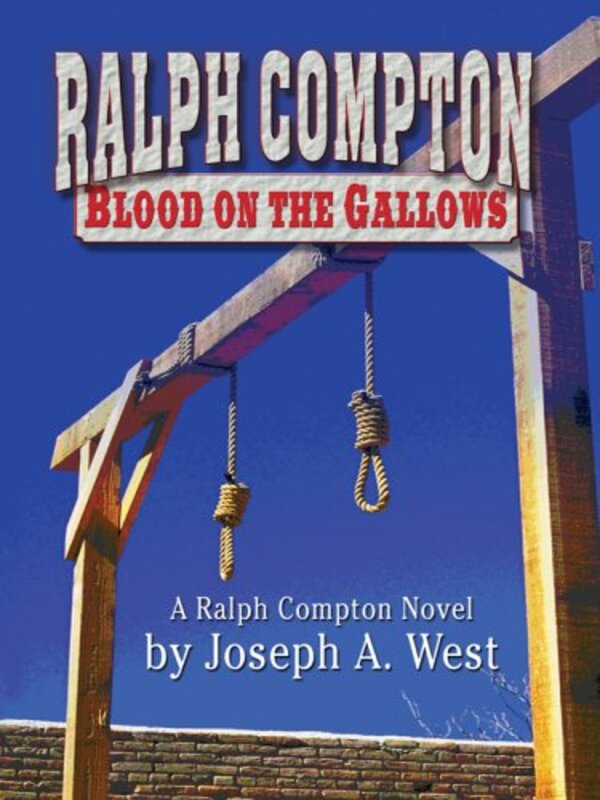 Book cover for "Blood on the Gallows" by Ralph Compton