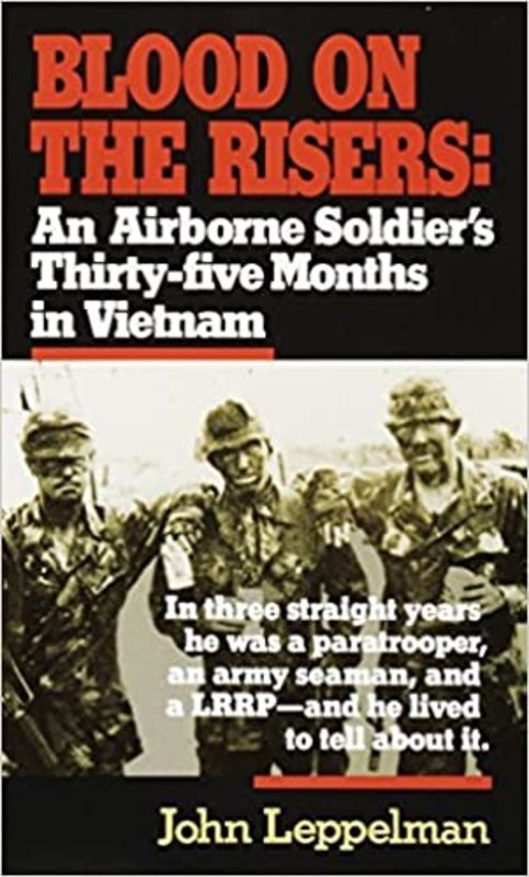 Book cover for "Blood on the Risers" by John Leppelman