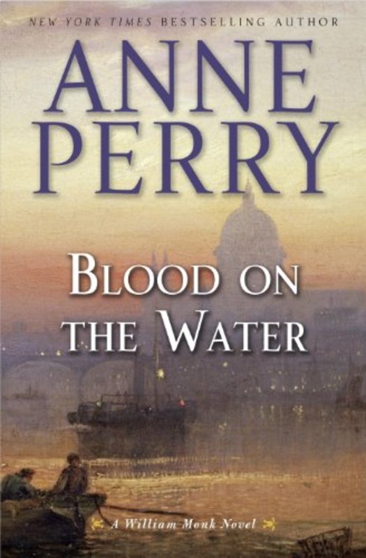 Book cover for "Blood on the Water" by Anne Perry