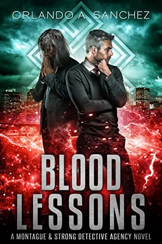 Book cover for "Blood Lessons" by Orlando A Sanchez