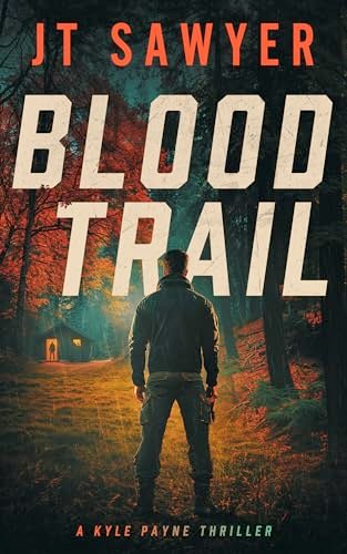 Book cover for "Blood Trail" by JT Sawyer