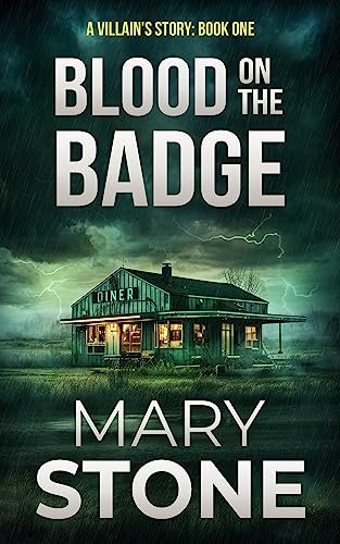 Book cover for "Blood on the Badge" by Mary Stone