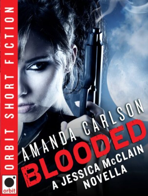 Book cover for "Blooded" by Amanda Carlson