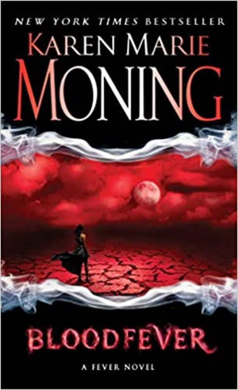 Book cover for "Bloodfever" by Karen Marie Moning