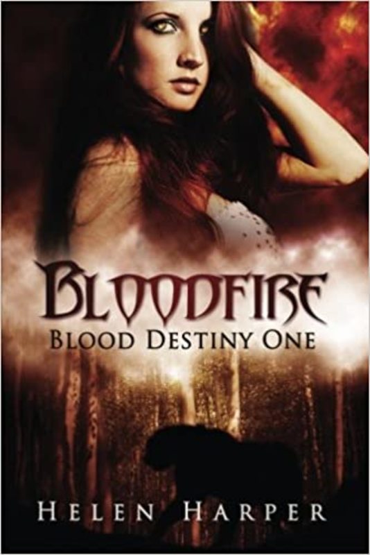 Book cover for "Bloodfire" by Helen Harper