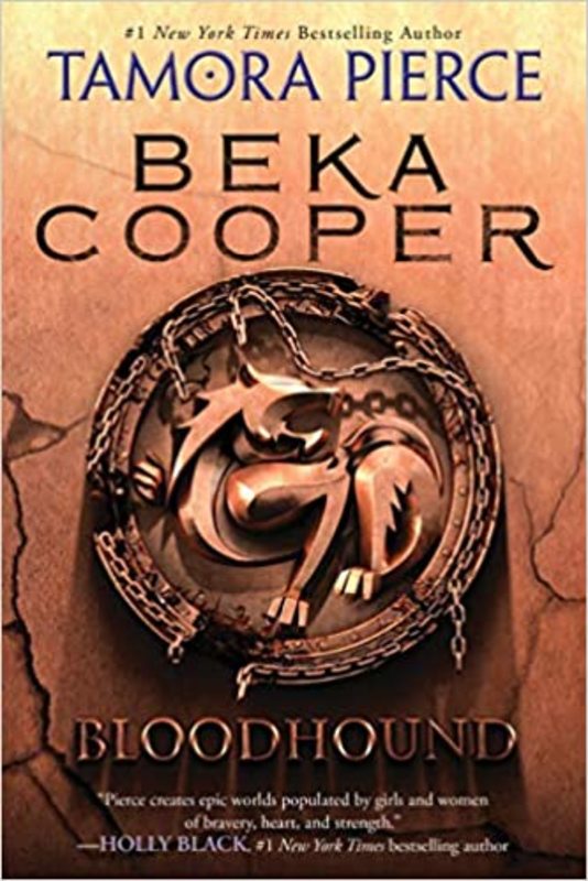 Book cover for "Bloodhound" by Tamora Pierce