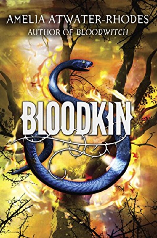 Book cover for "Bloodkin" by Amelia Atwater Rhodes