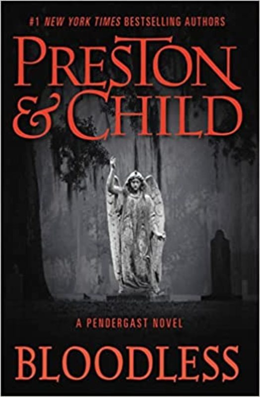 Book cover for "Bloodless" by Douglas Preston