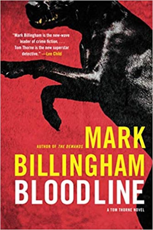 Book cover for "Bloodline" by Mark Billingham