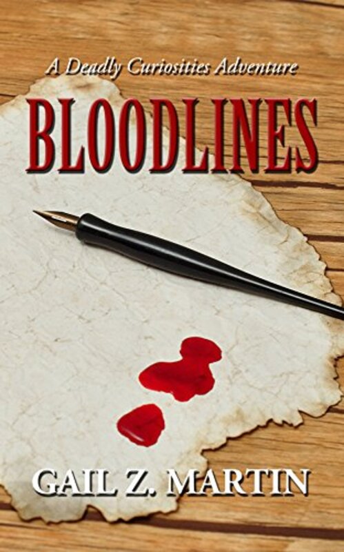 Book cover for "Bloodlines" by Gail Z Martin