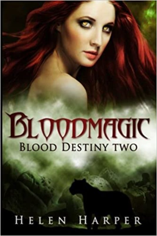 Book cover for "Bloodmagic" by Helen Harper