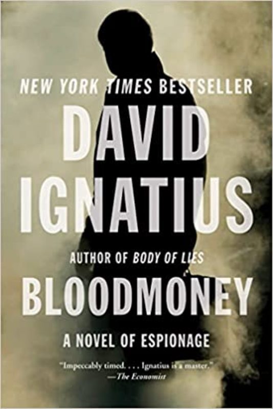 Book cover for "Bloodmoney" by David Ignatius