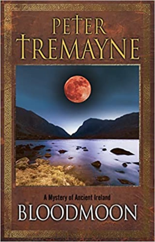 Book cover for "Bloodmoon" by Peter Tremayne