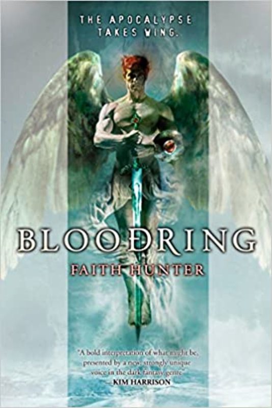 Book cover for "Bloodring" by Faith Hunter